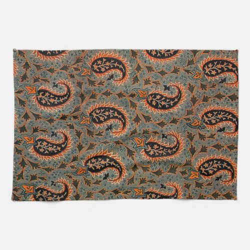 Oriental  Persian Paisley Carpet Kitchen Towel