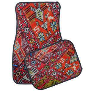 Oriental Persian Pattern, Carpet Car Floor Mat