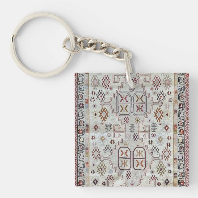  Oriental Persian Pattern  Keychain (Front)