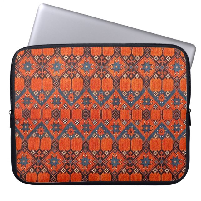 Oriental  Persian Turkish  Carpet Laptop Sleeve (Front)