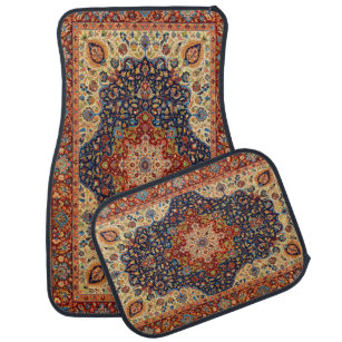 Oriental Persian Turkish Carpet Pattern Car Floor Mat