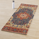 Cute Floral Print Exercise Yoga Mat, Zazzle