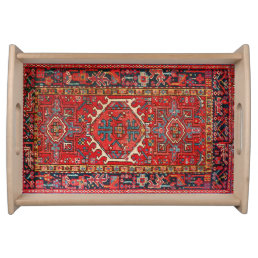 Oriental Persian Turkish Carpet Serving Tray