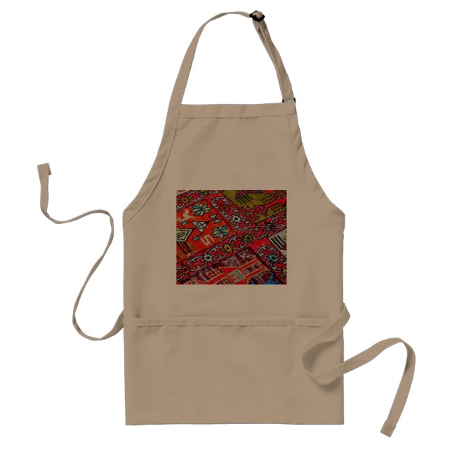 Oriental Persian , Turkish Pattern, Carpet Adult Apron (Front)