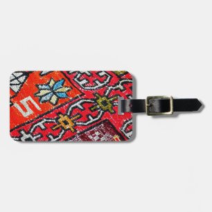 Oriental Persian , Turkish Pattern, Carpet Luggage Tag