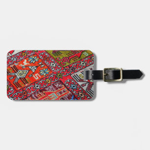 Oriental Persian , Turkish Pattern, Carpet Luggage Tag