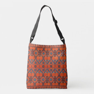 Oriental Persian Turkish  Pattern Crossbody Bag