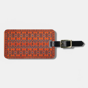 Oriental Persian  Turkish  Pattern Luggage Tag