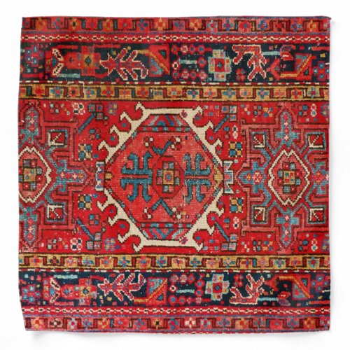 Oriental Persian Turkish Rug Carpet Bandana