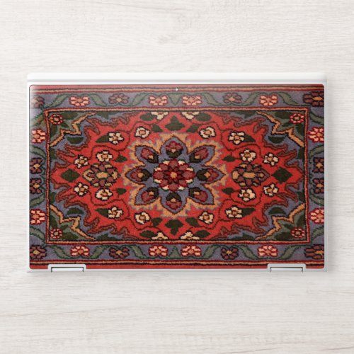 Oriental Persian Turkish Rug Floral Carpet HP Laptop Skin