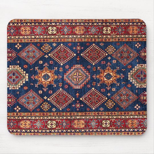 Oriental Persian Turkish Rug Pattern Mouse Pad