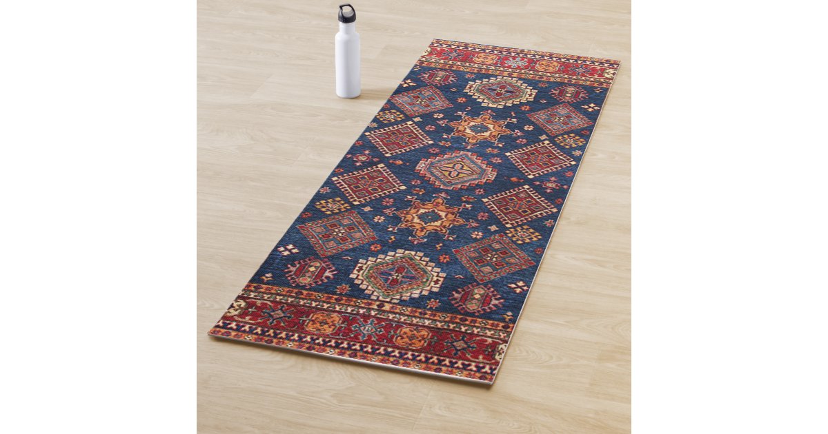 Oriental Persian Turkish Rug Pattern Yoga Mat Zazzle