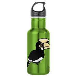 Oriental Pied Hornbill Water Bottle (24 oz)