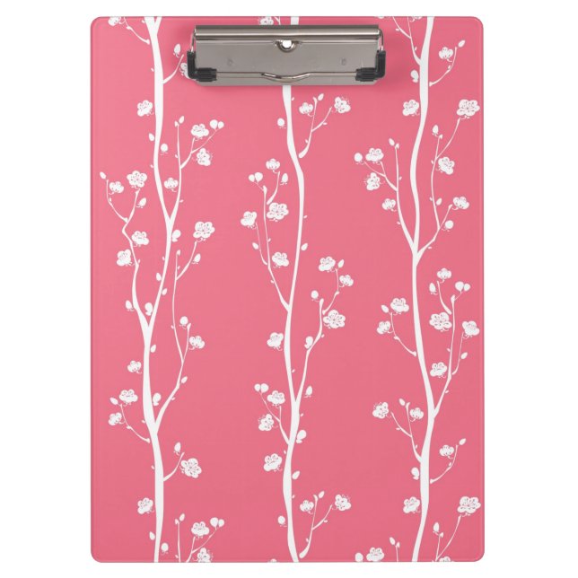 Oriental plum blossom pattern clipboard (Front)