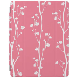 Oriental plum blossom pattern iPad smart cover