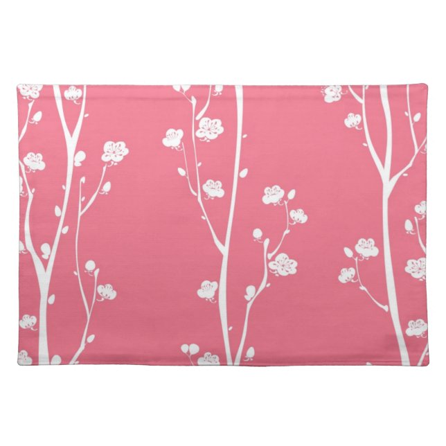 Oriental plum blossom pattern placemat (Front)