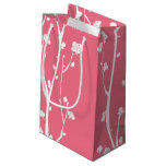 Oriental plum blossom pattern small gift bag