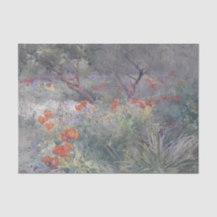 Oriental Poppies by Mildred Anne Butler Tissue Paper