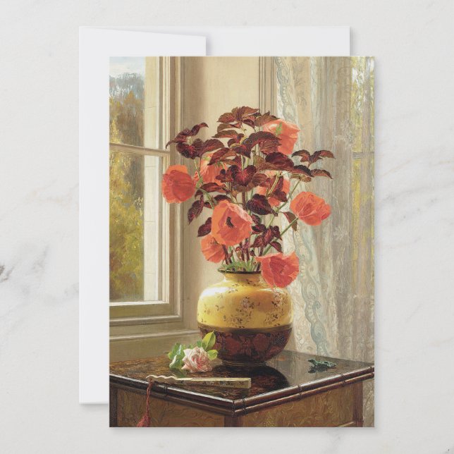 Oriental Poppy and Coleus | Jessica Hayllar (Front)