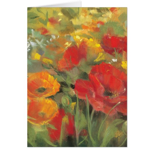 Oriental Poppy Field Cards (Front)