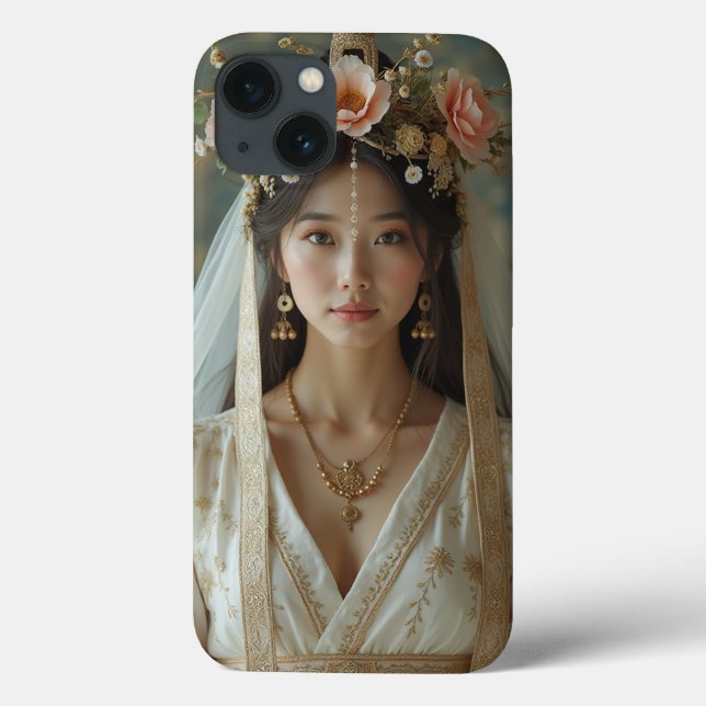 Oriental pretty girl Case-Mate iPhone case (Back)