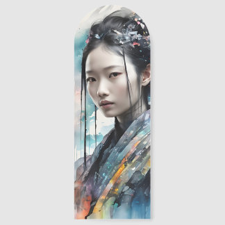 Oriental princess bookmark