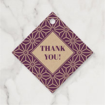 Oriental Purple Ayame Asanoha Japan Pattern