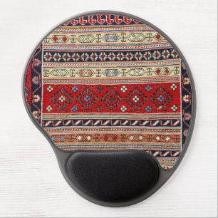 Oriental Red Turkish Carpet Pattern Mouse Pad