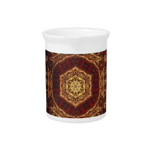 Oriental Rug  Beverage Pitcher
