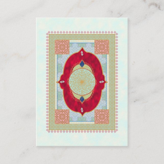 Oriental Rug - Business Card (Front)