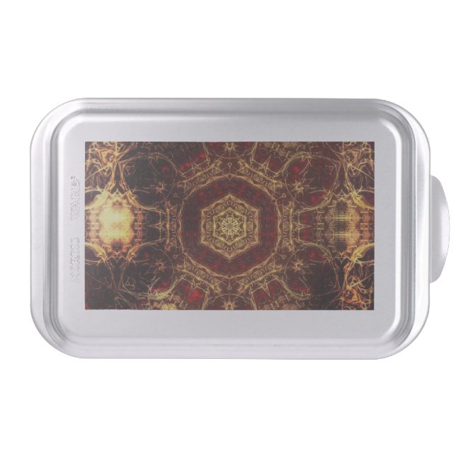 Oriental Rug  Cake Pan (Front)