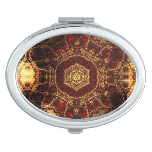 Oriental Rug Compact Mirror