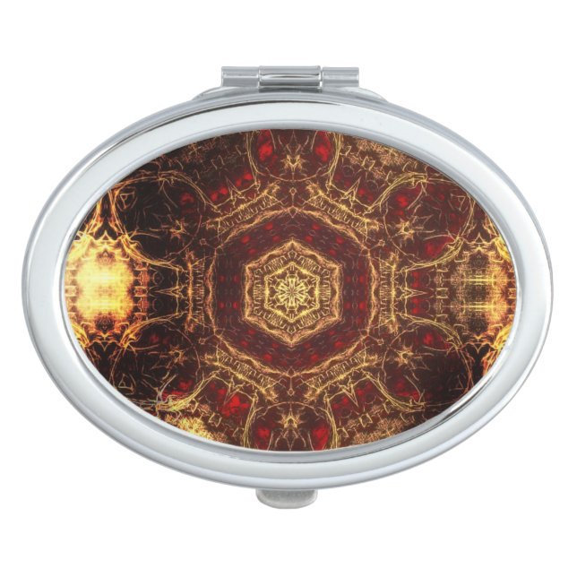 Oriental Rug  Compact Mirror (Front)