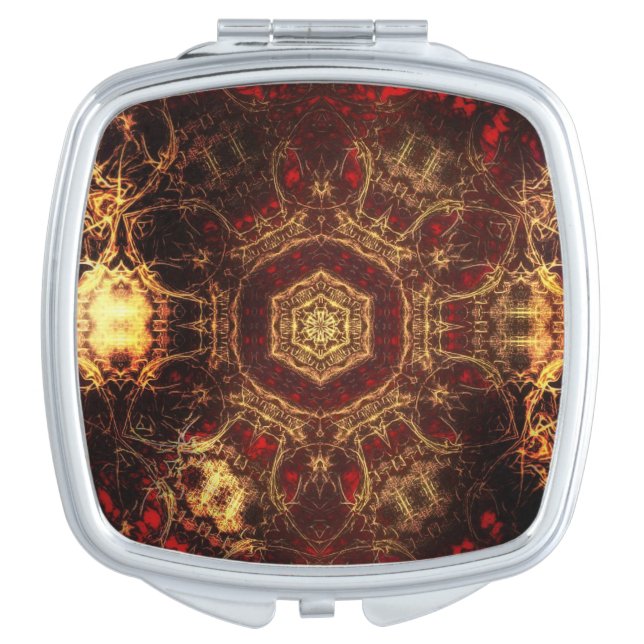 Oriental Rug  Compact Mirror (Front)