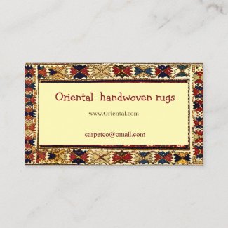 Oriental rug design in  red and cream