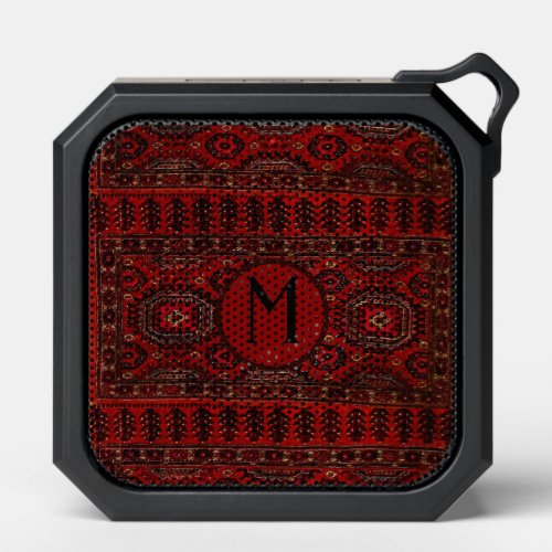  Oriental rug design _monogrammed Bluetooth Speaker