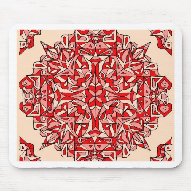 Oriental rug design! mouse pad (Front)
