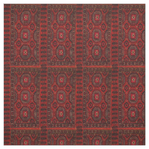 Oriental rug fabric