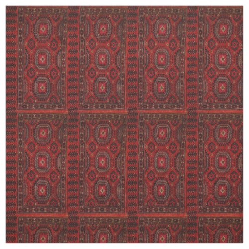 Oriental rug fabric