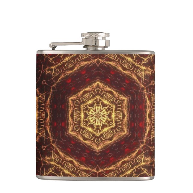 Oriental Rug  Flask (Front)