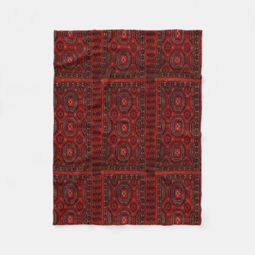 oriental rug fleece blanket