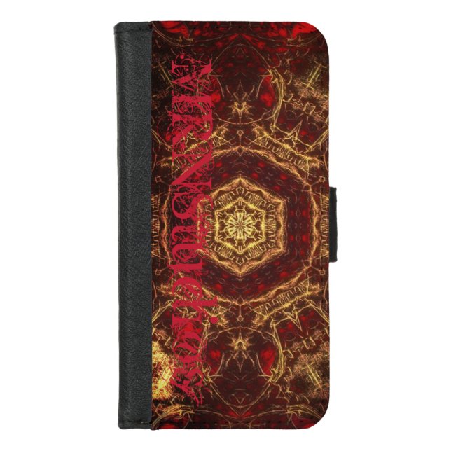 Oriental Rug iPhone Wallet Case (Front)