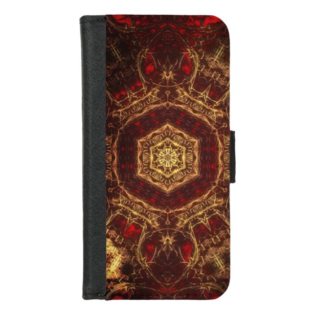 Oriental Rug iPhone Wallet Case (Front)