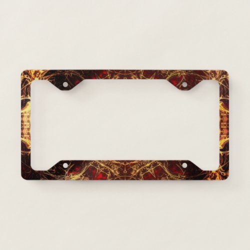Oriental Rug  License Plate Frame