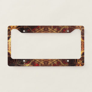 Oriental Rug License Plate Frame