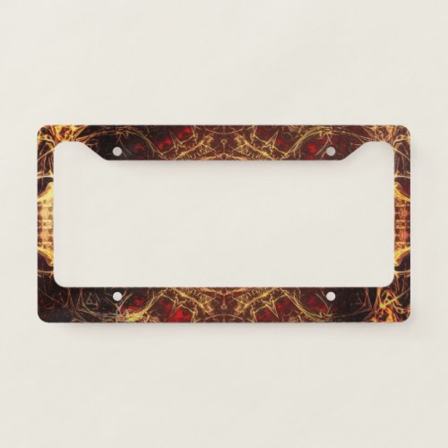Oriental Rug  License Plate Frame