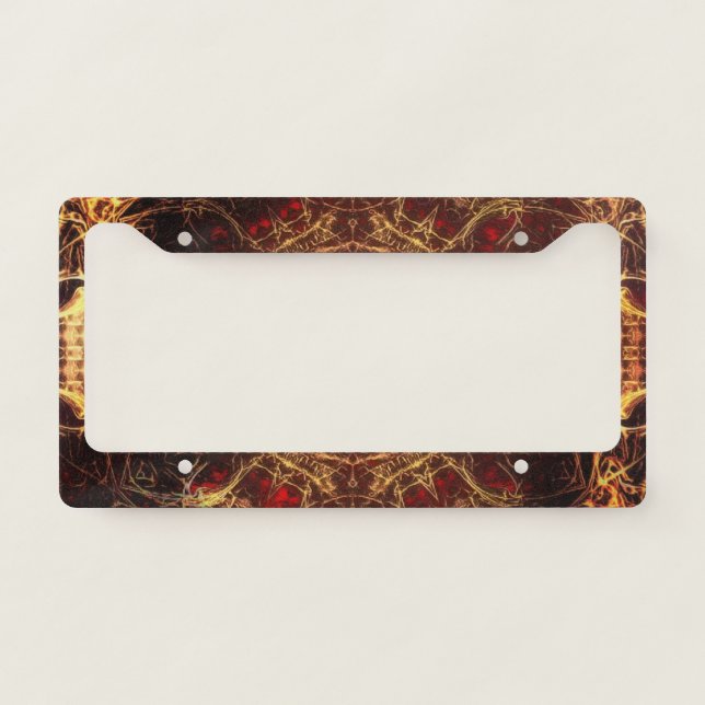Oriental Rug  License Plate Frame (Front)