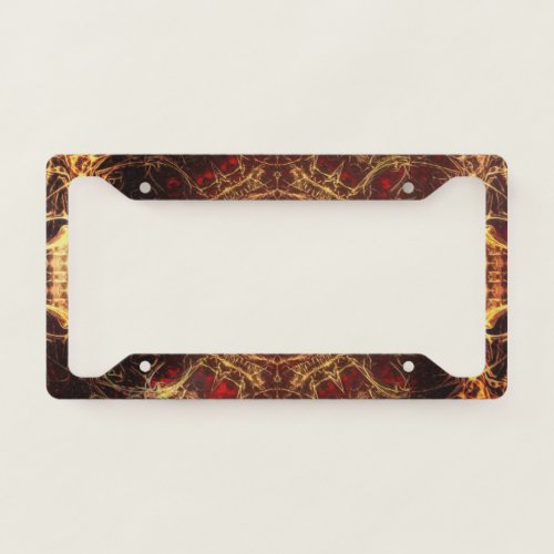 Oriental Rug  License Plate Frame