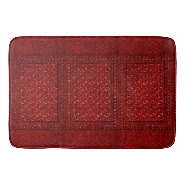 Oriental rug look in reds (Front)