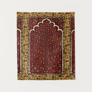 Oriental Rug look - Sacred tree motif Tapestry